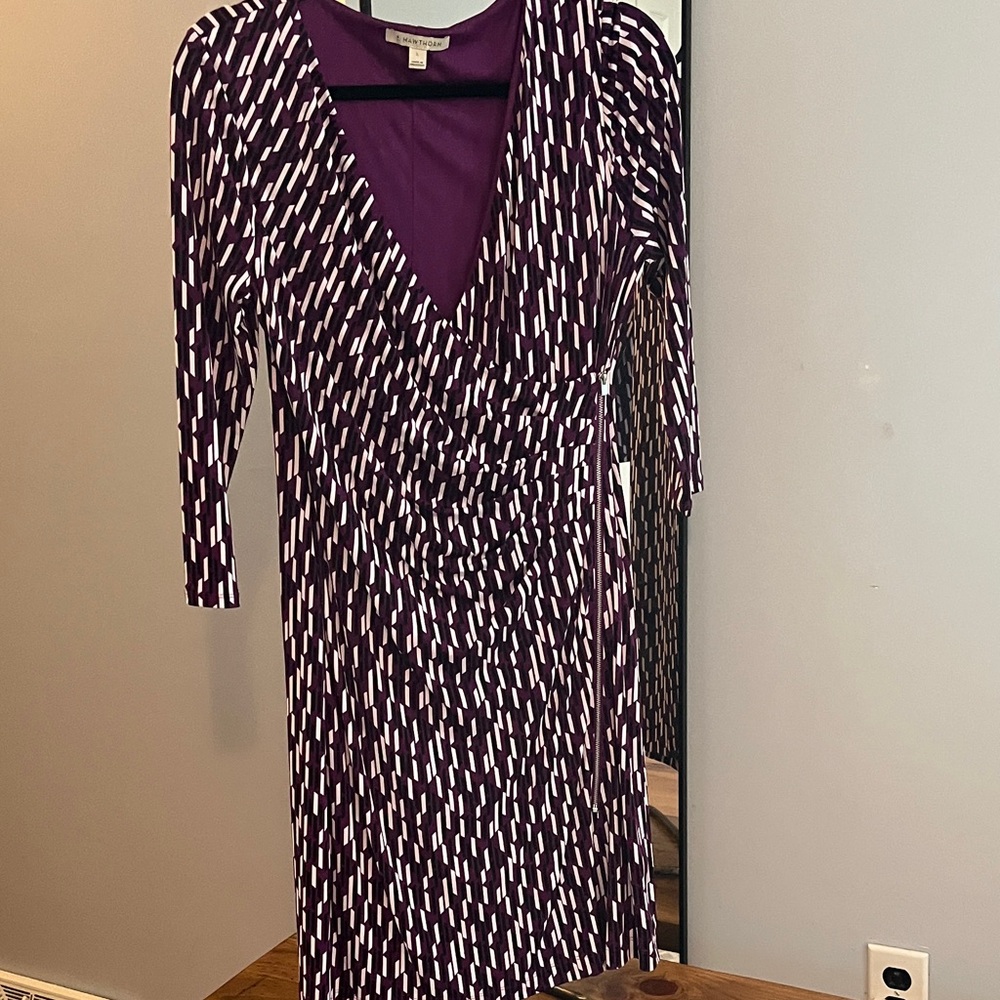 41 Hawthorn Geometric Long Sleeve Dress